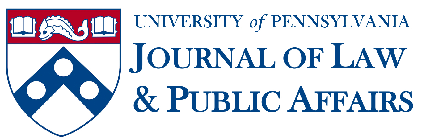 University of Pennsylvania Journal of Law and Public Affairs